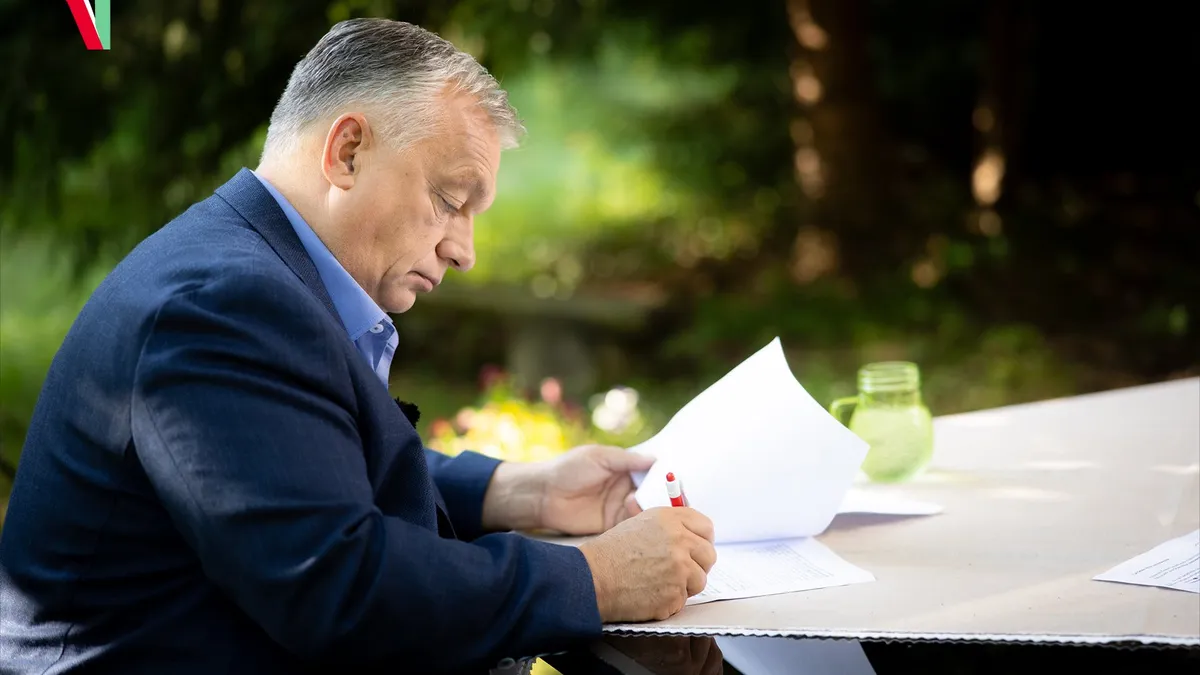 Orbán șantajează Bruxellesul, fonduri contra buget (sursa: Facebook/Orbán Viktor)