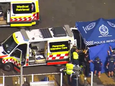 Adolescent atacat de rechin în portul Sydney (sursa: Sky News)