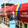 Două nave multirol noi ale IGSU, abandonate de doi ani din cauza lipsei de marinari militari. Au costat 45 de milioane de euro, acum se degradează (sursa: Facebook/IGSU - Inspectoratul General pentru Situatii de Urgenta, Romania)