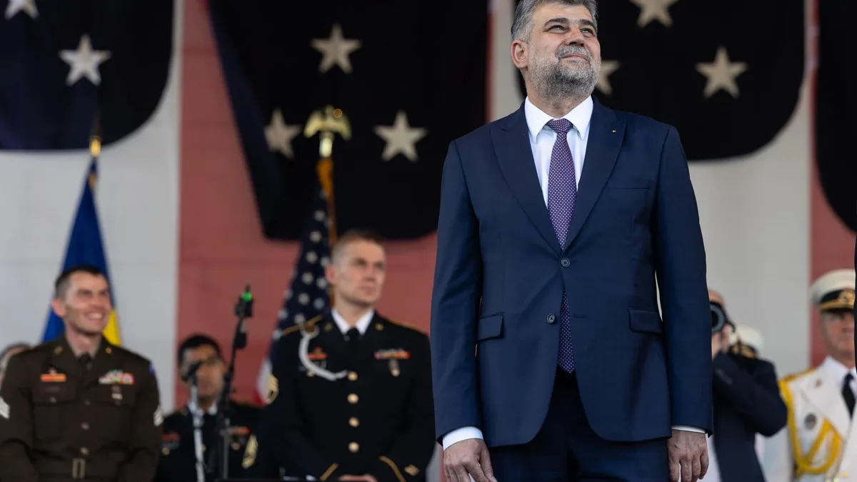 Bugetul Apărării nu-i prioritar pentru Ciolacu (sursa: Facebook/Marcel Ciolacu)