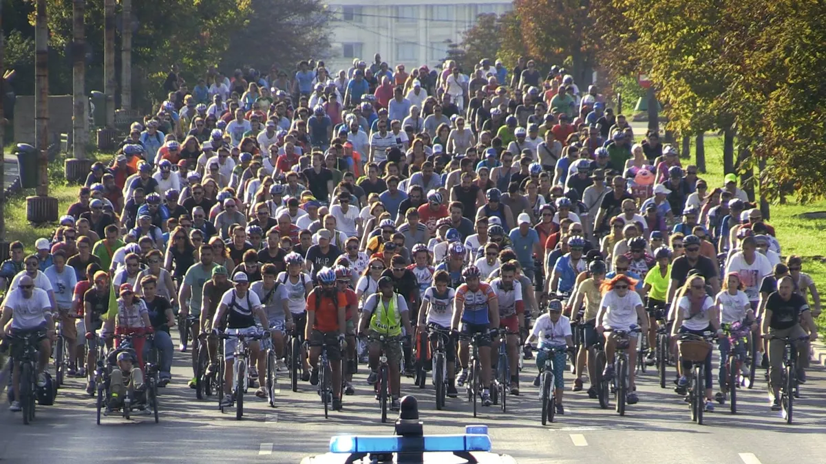 Implicare civică fără precedent în Capitală Foto: Comunitatea Bicicliștilor din Bucuresti/ Sergiu Brega