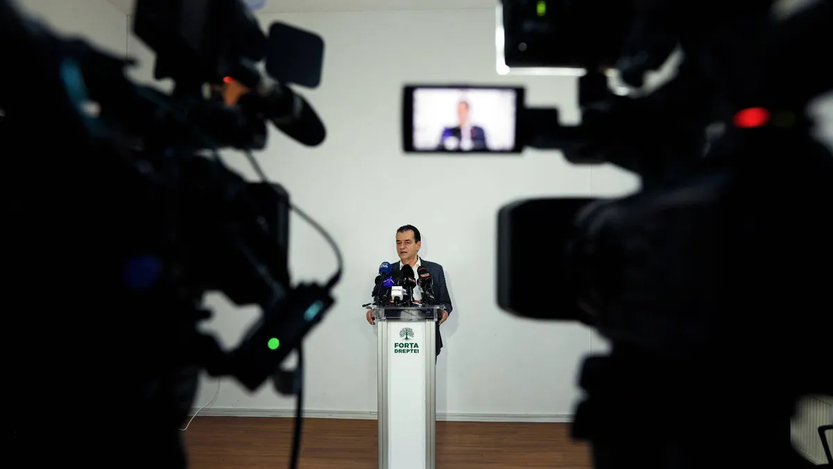 Ludovic Orban revine la conducerea Forței Dreptei (sursa: Inquam Photos/Mălina Norocea)