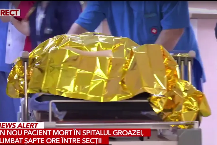 Un pacient a murit în timp ce era plimbat cu orele cu salvarea între secțiile aceluiași spital Foto: Captură video Antena 3