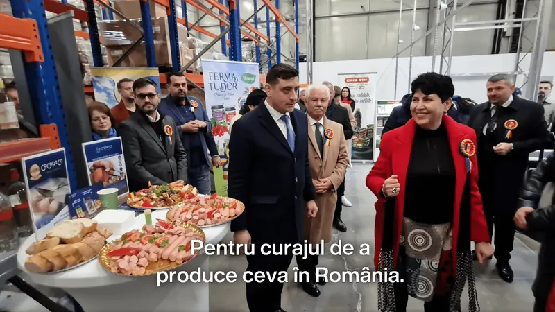 Simion face propagandă unei companii falite de stat, controlată de PSD Foto: Captură video