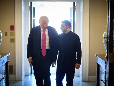 Tensiuni majore între Trump și Zelenski (sursa: Facebook/Volodimir Zelenski)