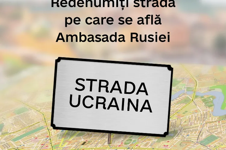 Ambasada Rusiei la București ar putea avea sediul pe strada Ucraina, dacă o petiție pentru redenumirea unei părți a bd. Kiseleff ar avea succes