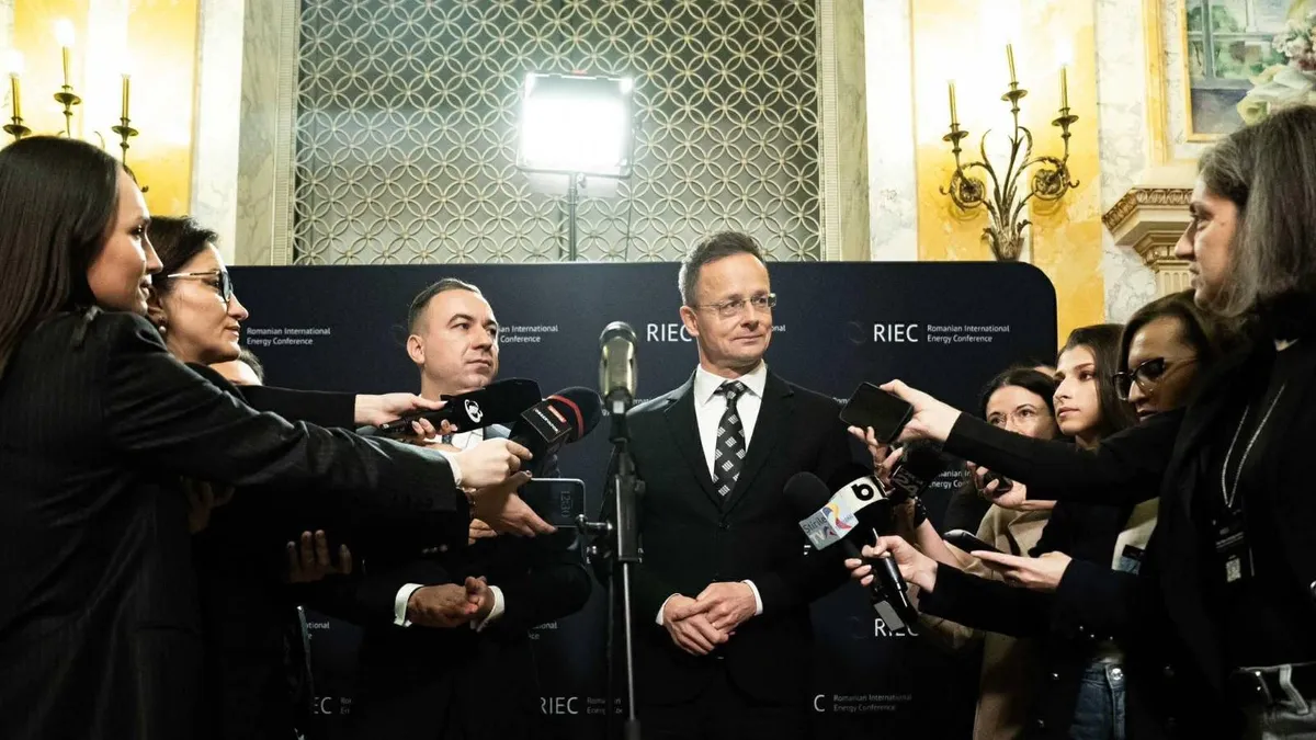 Neptun Deep, nouă miză pentru Ungaria (sursa: Facebook/Szijjártó Péter)