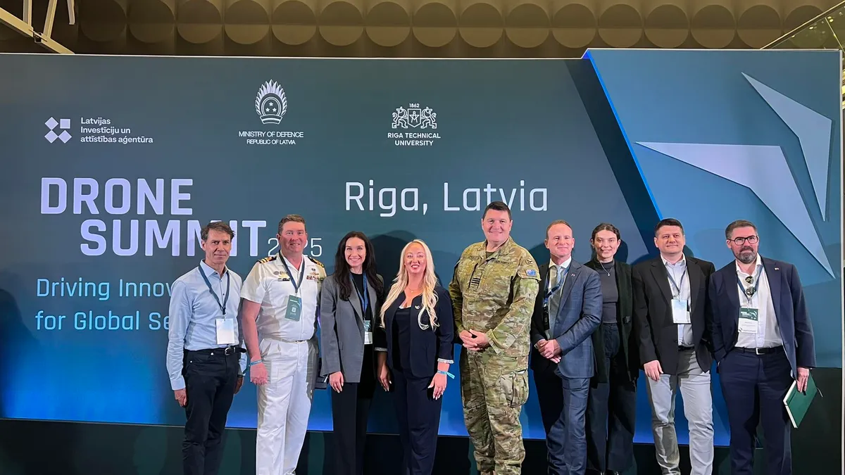 Belgia și Turcia, în „coaliția dronelor” (sursa: Facebook/Sabīne Kazaka)