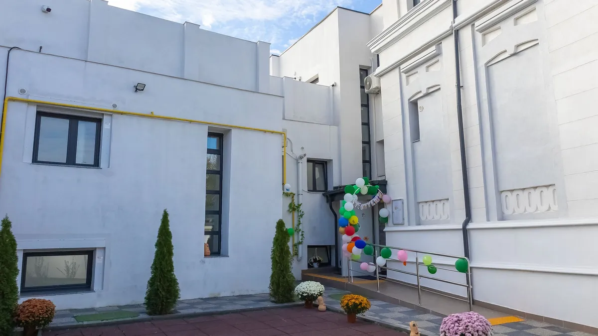 Creșă nouă în Galați, după decenii (sursa: Facebook/Ionuț Pucheanu)