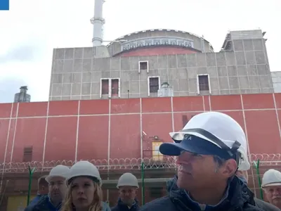 Centrala nucleară Zaporojie, în mare pericol (sursa: Twitter/IAEA)