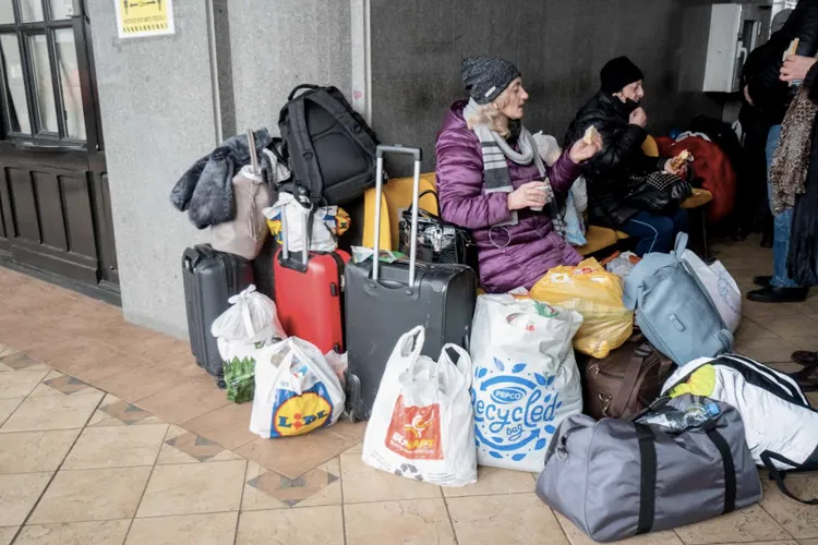 BOR, pro-refugiați, anti-invazie rusească (sursa: Inquam Photos/Casian Mitu)