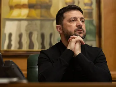 Ucraina, alegeri prezidențiale sub lege marțială (sursa: Facebook/Volodimir Zelenski)