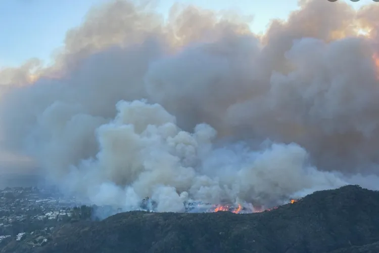 Incendiile din Los Angeles, pagube masive (sursa: Facebook/The White House)