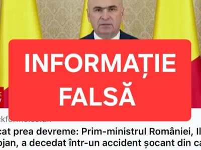 Bolojan nu a murit în accident (sursa: Facebook/MAI)