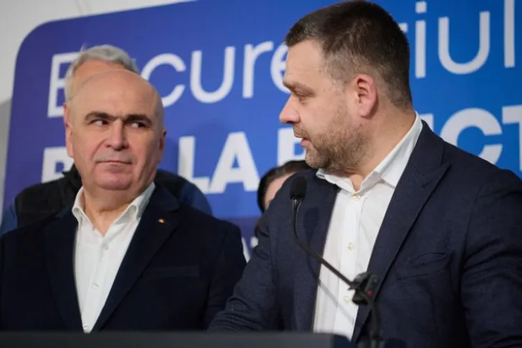 Bolojan spune că Guvernul îl va ajuta pe primarul Ciucu dacă acesta va face și „reformele necesare” Foto: Inquam/Codrin Unici