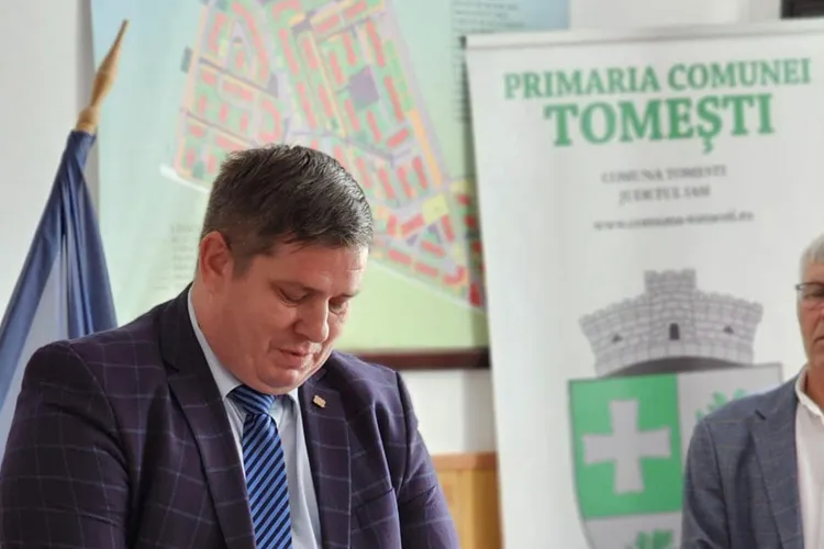 Drept de proprietate încălcat de primărie (sursa: Facebook/Primaria Comunei Tomesti)