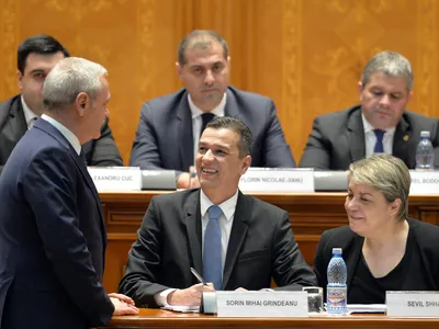 Grindeanu, pe vremea când era subordonatul lui Dragnea Foto: Libertatea