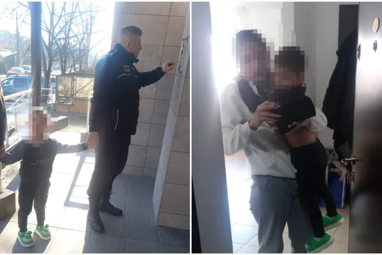 Copilul de patru ani pierdut de educatoare a hălăduit singur zeci de minute la minus cinci grade, îmbrăcat de interior (sursa: Facebook/24iasi)