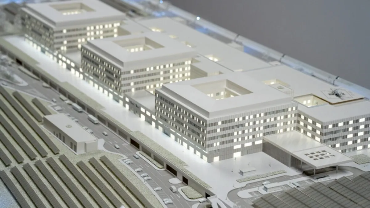 Spitalul Regional de Urgență Iași, gata în 2029 (sursa: ziaruldeiasi.ro)