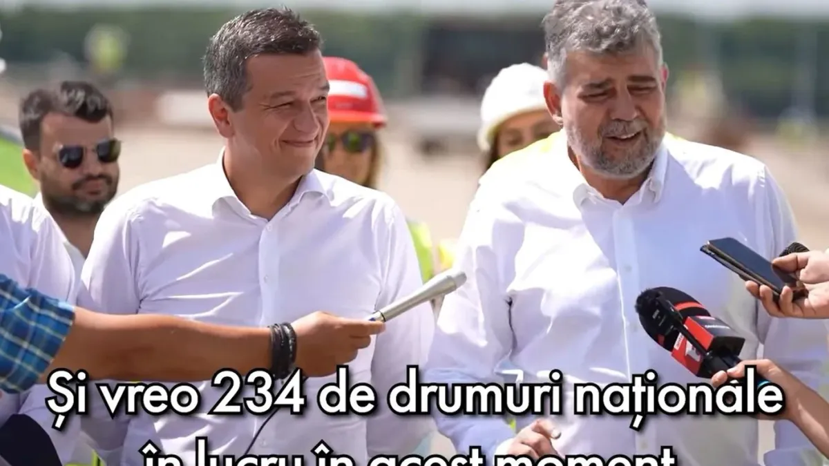 A crescut lungimea drumurilor naționale de pământ sau pietruite Foto: facebook Marcel Ciolacu