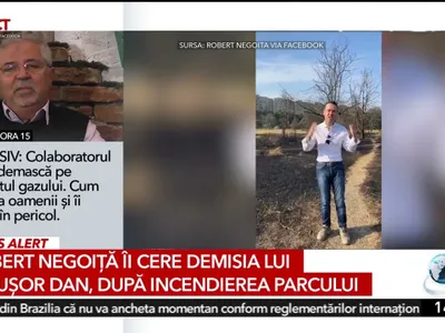 Robert Negoiță, erou la Antena 3, după ce a pompat milioane în postul lui Dan Voiculescu Foto: Captură video