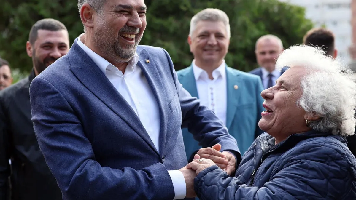 Marcel Ciolacu în campania la prezidențiale