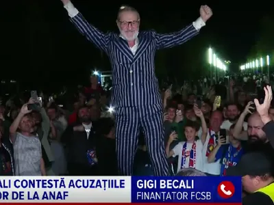 Pe Becali l-a prins Fiscul cu cheltuieli nejustificate uriașe Foto: captură video