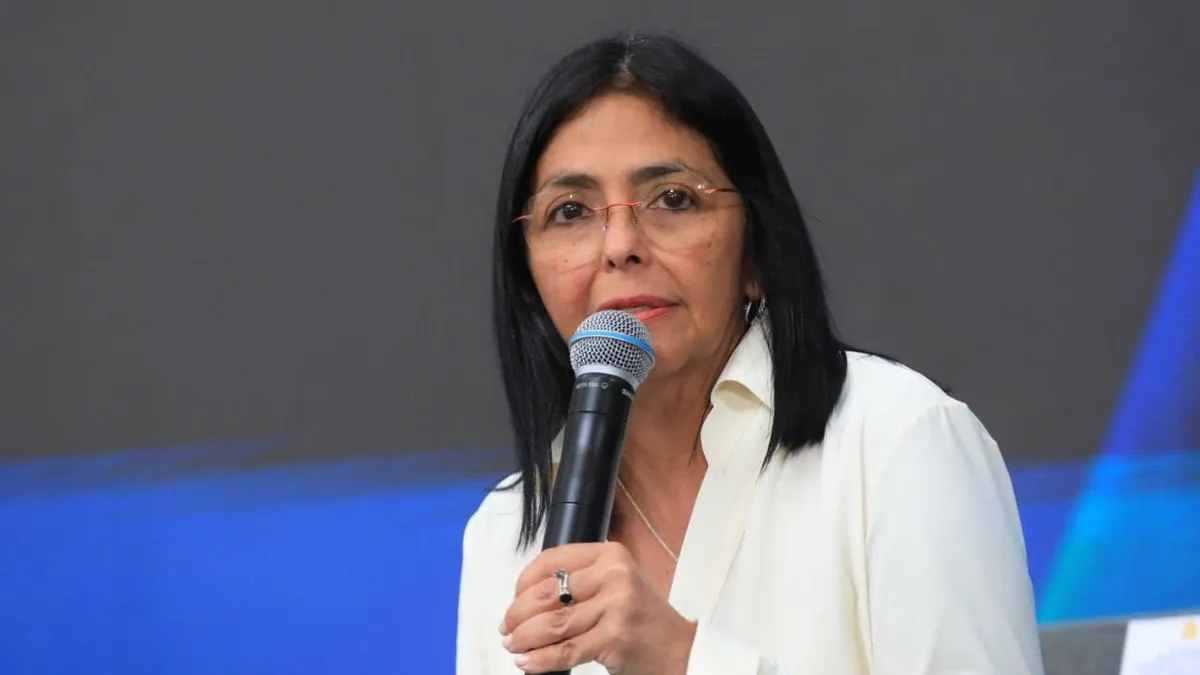 Delcy Rodríguez, președinte interimar al Venezuelei (sursa: Facebook/Delcy Rodríguez)