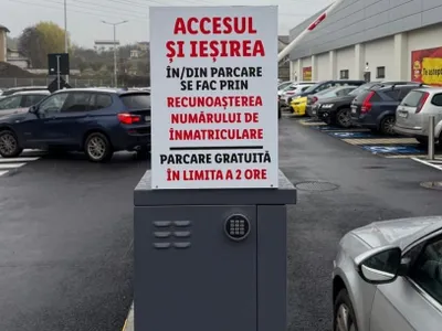 Parcările supermarketurilor, doar pentru clienți (sursa: ziaruldeiasi.ro)
