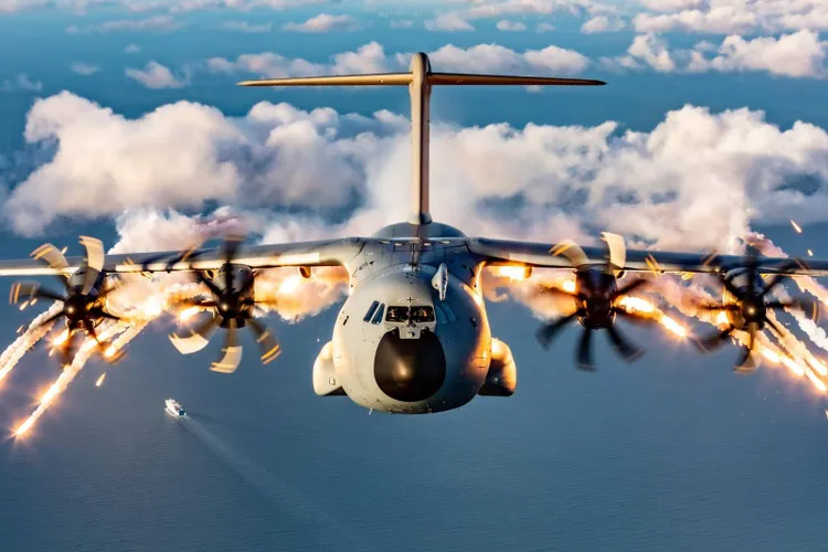 Bruiaje rusești raportate de oficiali germani (sursa: Facebook/Bundeswehr)