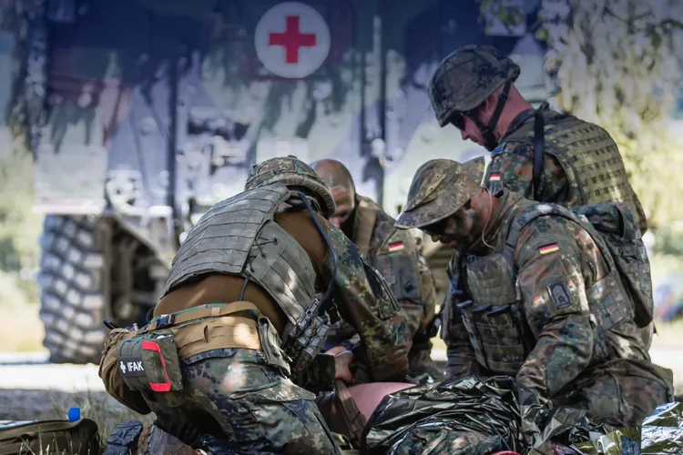 Germania, scenariu de conflict cu Rusia (sursa: Facebook/Bundeswehr)