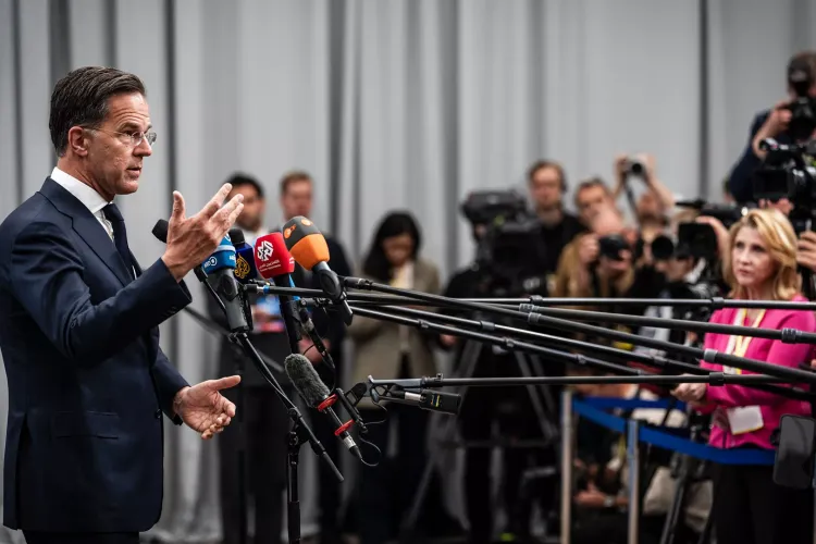 Mark Rutte laudă puternic România la deschiderea reuniunii ministrilor de Externe din țările NATO Foto: NATO