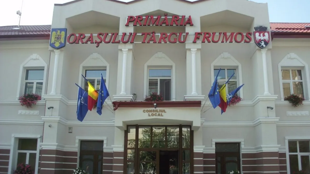 Proces de 12 ani pentru o amendă (sursa: Facebook/Primăria Tîrgu Frumos)