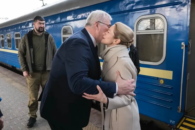 UE comemorează masacrul de la Bucea (sursa: X/Kaja Kallas)