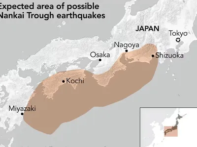 Alertă de megacutremur apocaliptic în Japonia (sursa: Guvernul Japoniei)