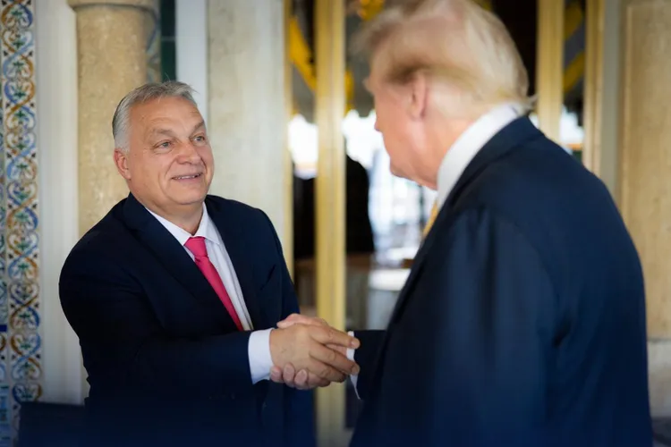 Orban, Trump și Musk, în Florida (sursa: X/Orbán Viktor)