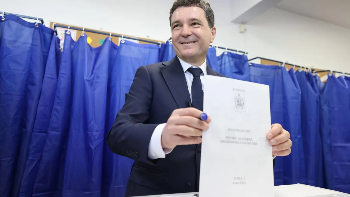 Miza lui Nicușor: prezența la vot (sursa: Inquam Photos/George Călin)