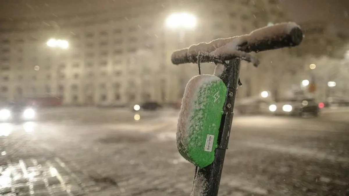 Prognoza pentru Bucureşti de 1 decembrie Foto: Inquam/ Alexandru Bușcă