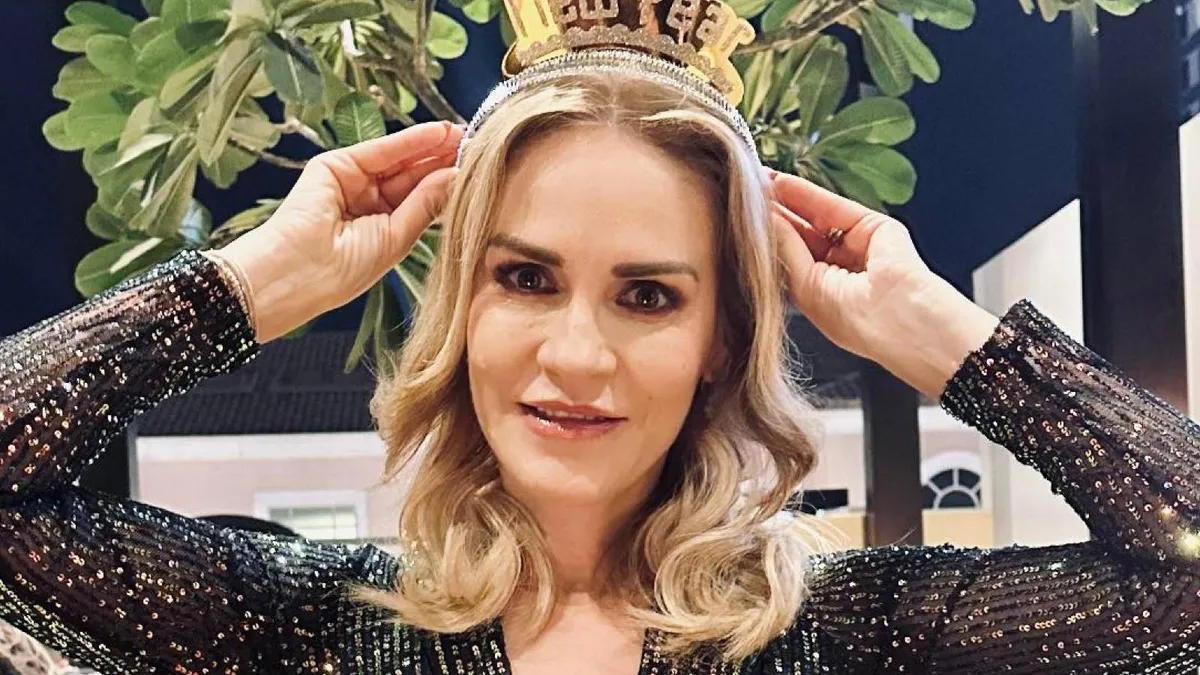 Gabriela Firea luptă pentru aurul dacic (sursa: Facebook/Gabriela Firea)