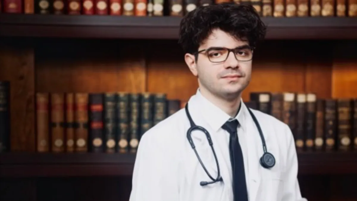 Călin-George Vameșu, șef de promoție al specializării Medicină din UMF Iași