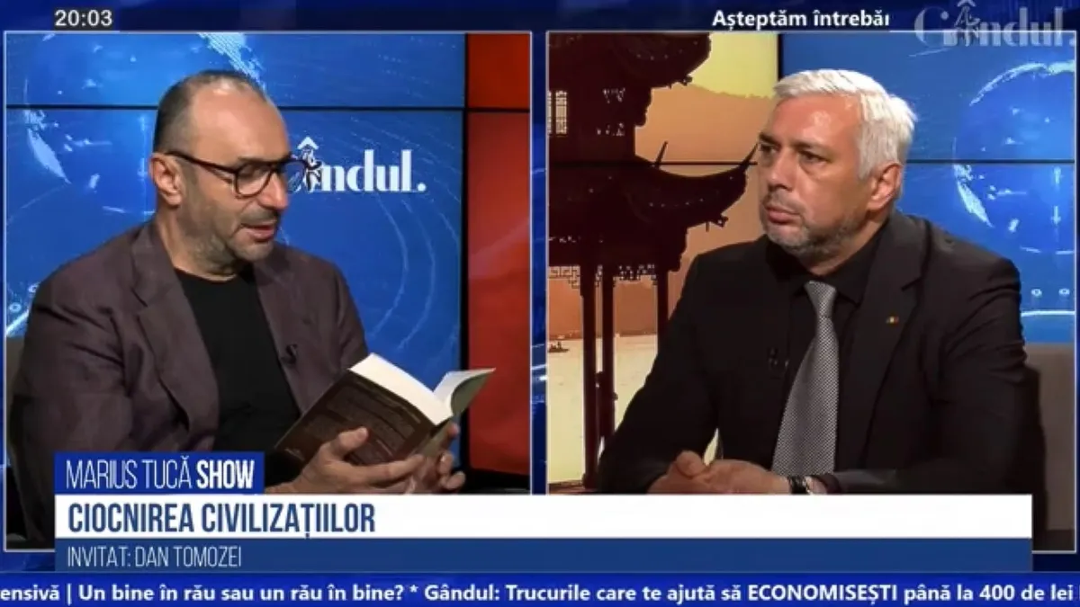 Un angajat al propagandei Chinei comuniste promovează mesaje anti-Nicușor Dan Foto: Facebook Dan Tomozei