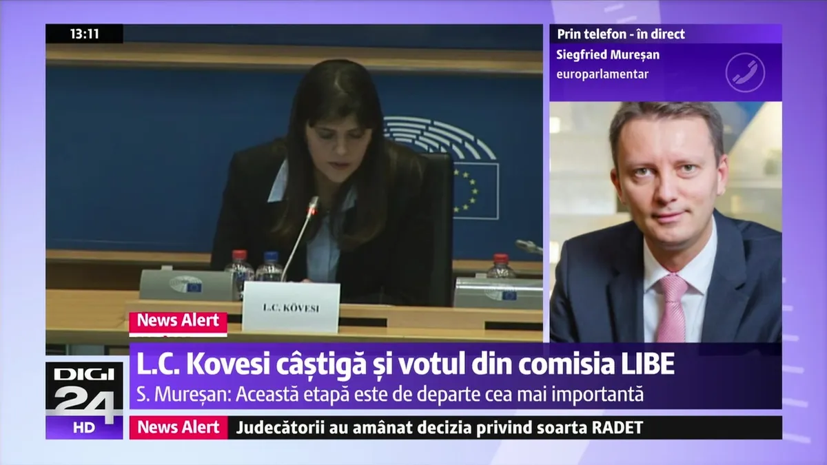 Procurorii europeni conduși de Kovesi au primit 3,6 milioane de euro în plus, anunță Siegfried Mureșan 