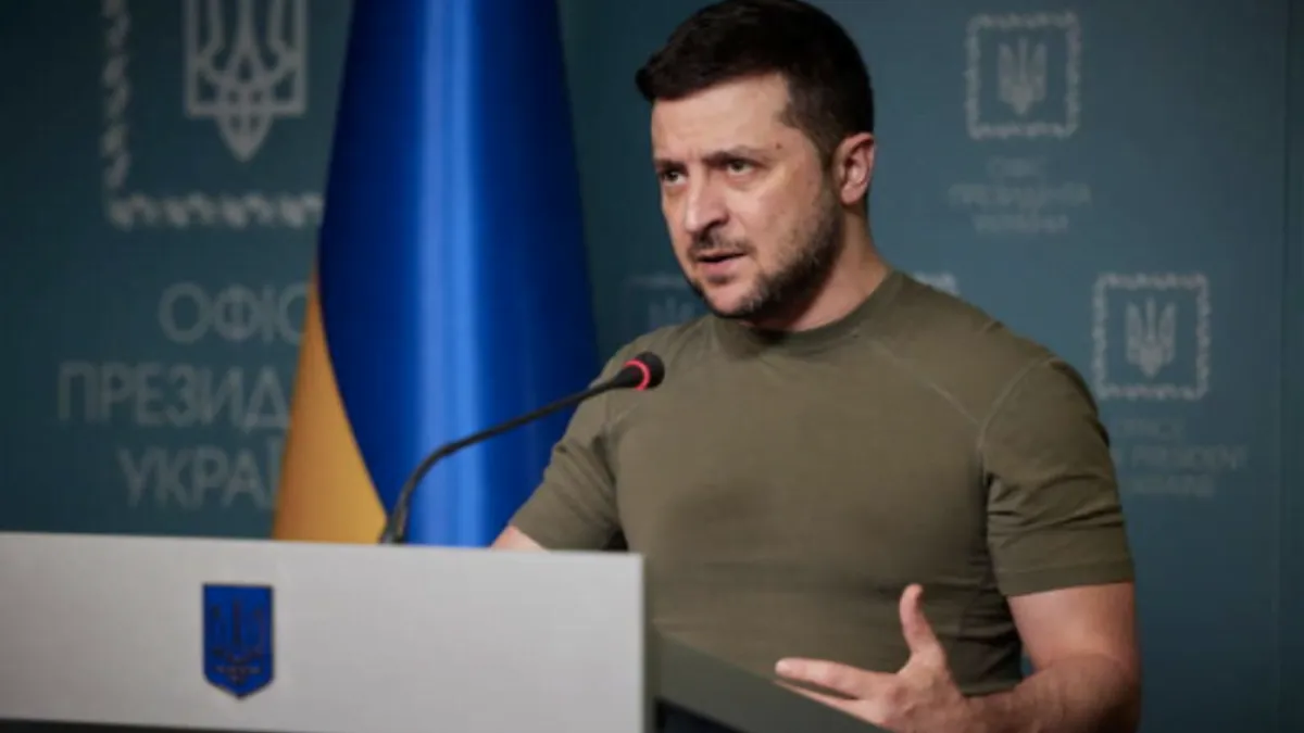 Rușii nu au ocupat puncte-cheie ucrainene (sursa: Facebook/Volodimir Zelenski)