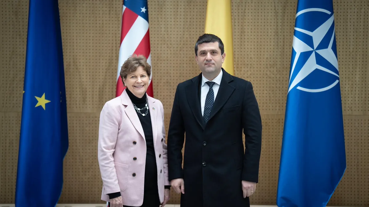 Alegerile din România, senatoarea Shaheen demontează raportul SUA (sursa: Facebook/Radu Miruţă)