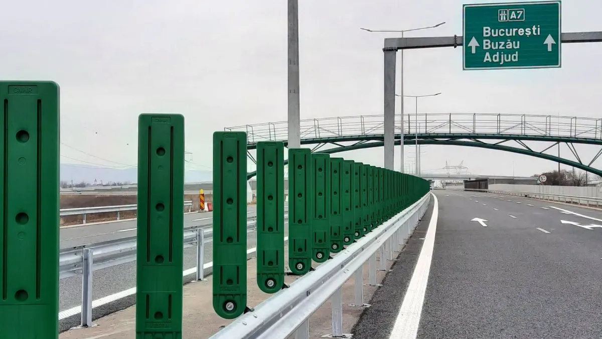 Autostrada A7, acces spre București