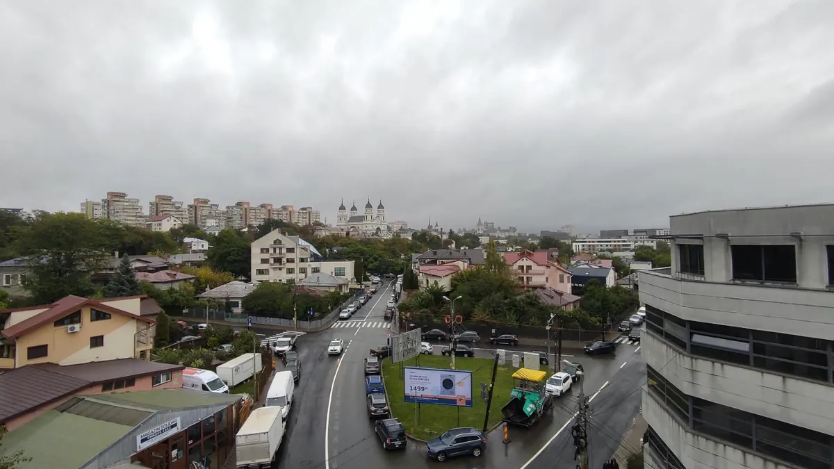 Vedere panoramică a orașului Iași