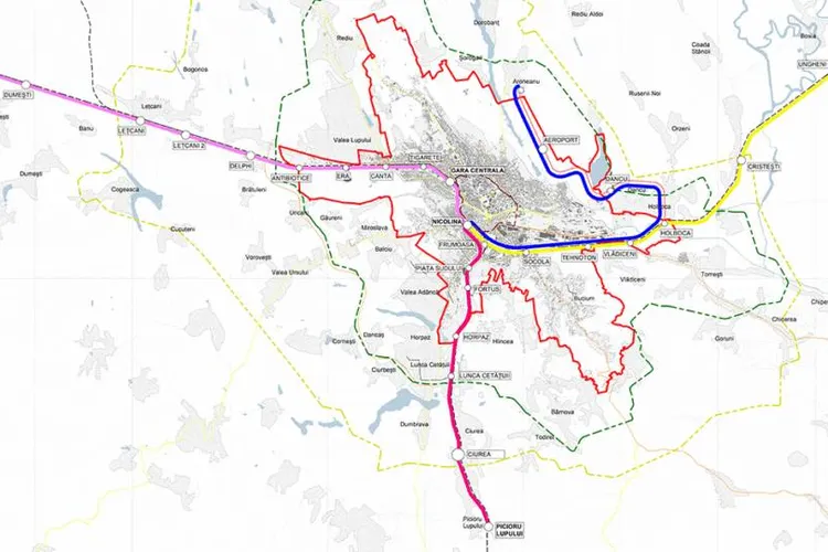 Decongestionarea traficului, posibilă prin trenul metropolitan (sursa: ziaruldeiasi.ro)