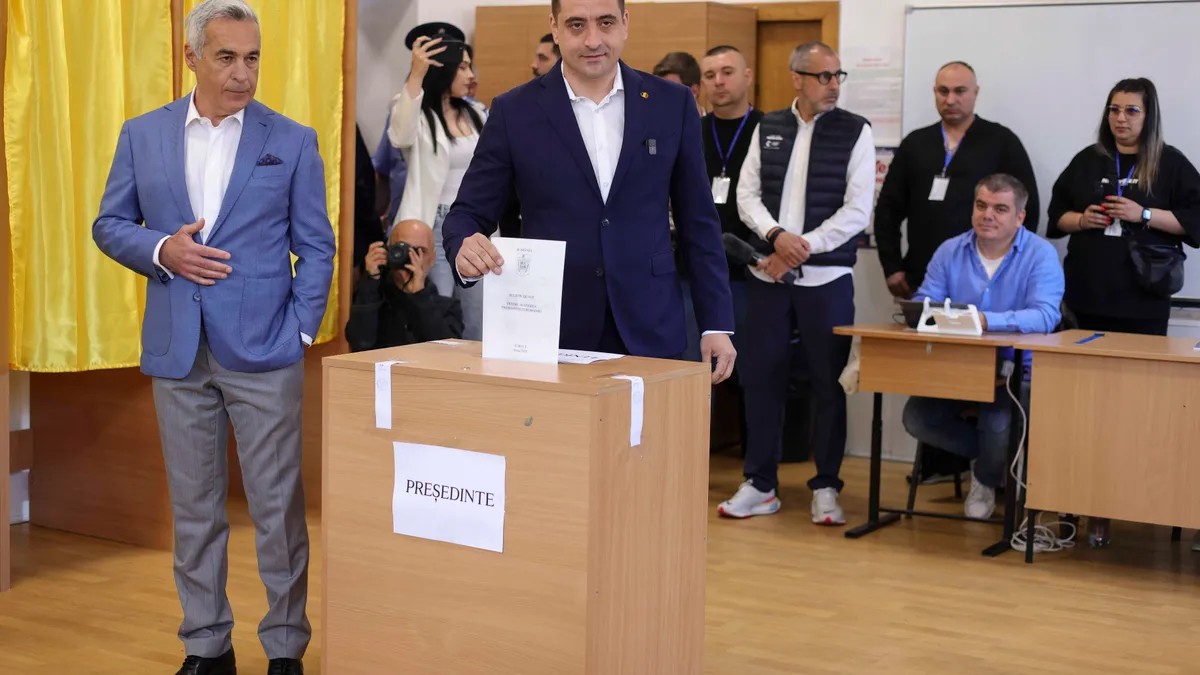 George Simion a câștigat alegerile din Rusia Foto: Inquam/Octav Ganea