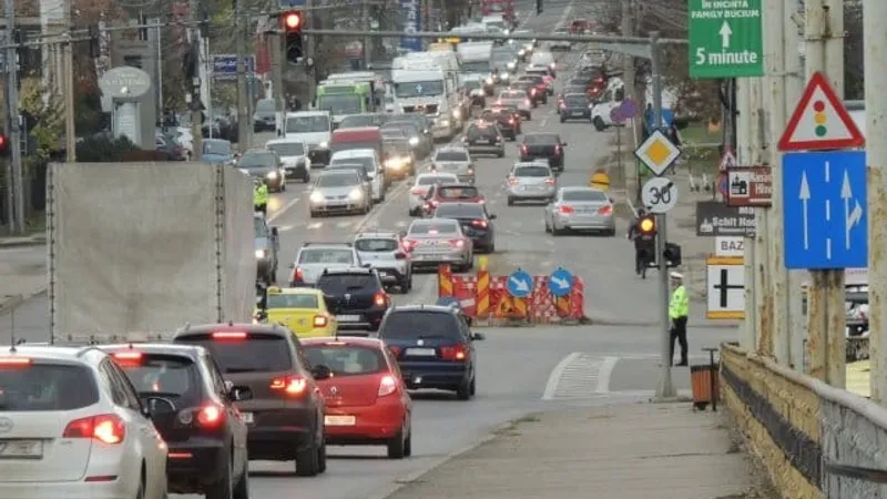 Bucium și Socola, trafic de coșmar (sursa: ziaruldeiasi.ro)