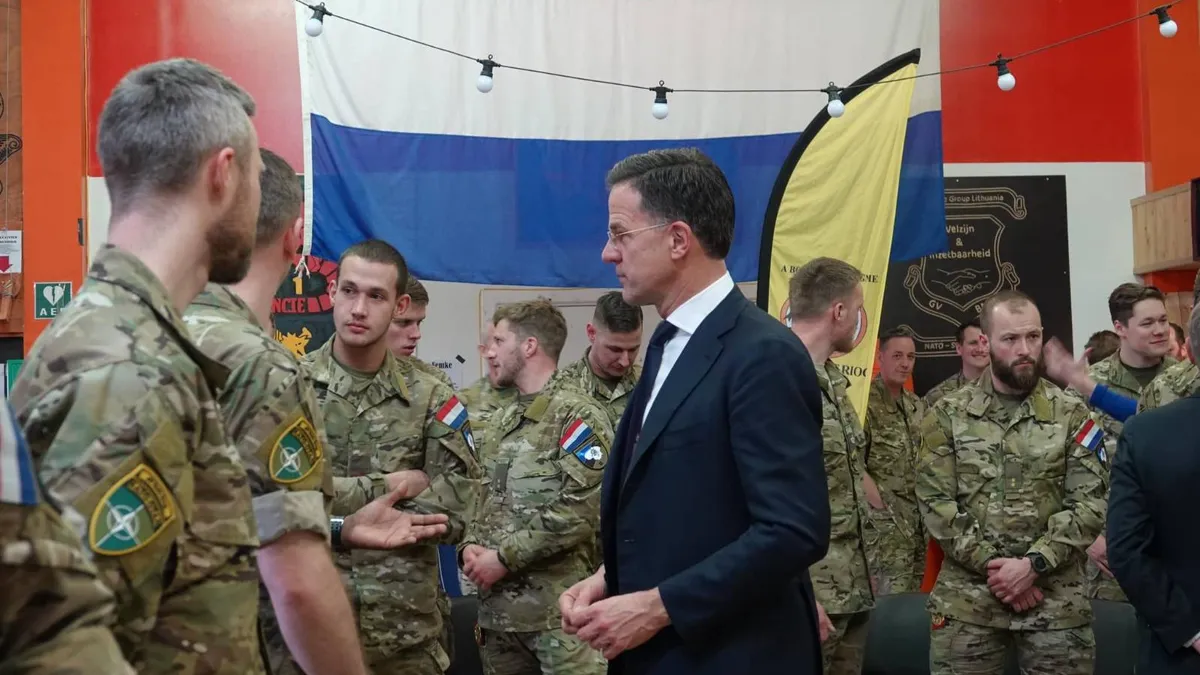 Mark Rutte este noul şef NATO (sursa: Facebook/MinPres Mark Rutte)